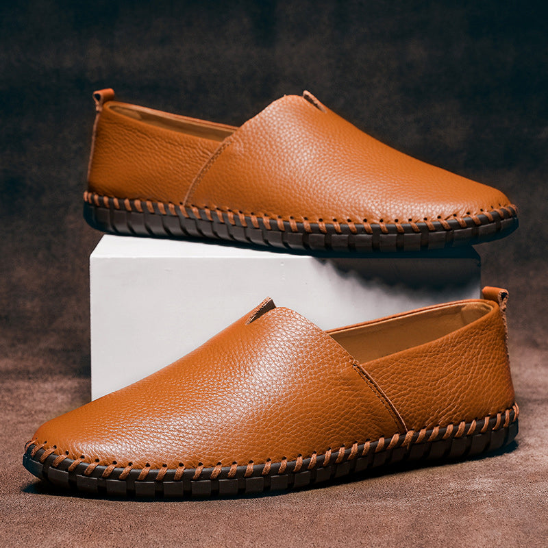 Sawyer - Men's Leather Slip-On Loafers 3