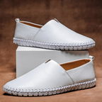 Sawyer - Men's Leather Slip-On Loafers 5