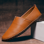 Sawyer - Men's Leather Slip-On Loafers 6