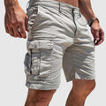 Sean - Men's Cargo Shorts with Flap Pockets