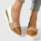 Sevyn - Women's Metallic Espadrille Loafers