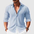 Theodore - Men's Button-Down Cotton Short Sleeve Shirt 1