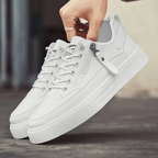 Weston - Men's Leather Low-Top Sneakers