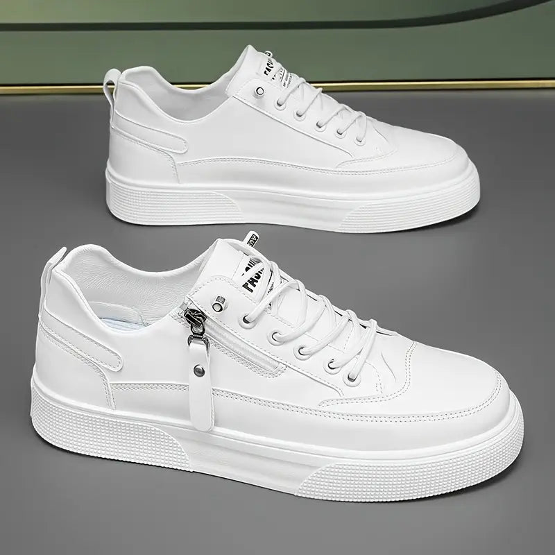 Weston - Men's Leather Low-Top Sneakers 2