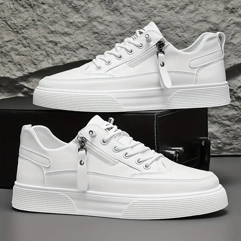 Weston - Men's Leather Low-Top Sneakers 5